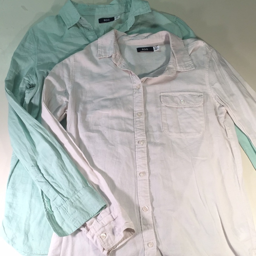 A set of two urban outfitters button downs!